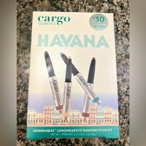 Cargo Cosmetics Havana Swimmables Longwear Eye Shadow Stick Kit